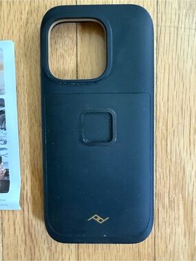 GREAT condition Peak Design Gnar Case for iPhone 16 Pro - Black (open box)